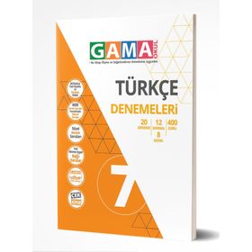 Gama Yayınları 7. Sınıf Türkçe Denemeleri