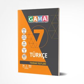 Gama Yayınları 7. Sınıf Türkçe Tekrar Testleri