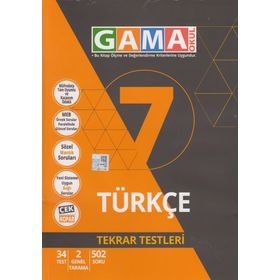 Gama Yayınları 7. Sınıf Türkçe Tekrar Testleri