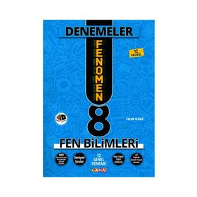 Gama Yayınları 8. Sınıf Fen Bilimleri Fenomen 12 Genel Deneme