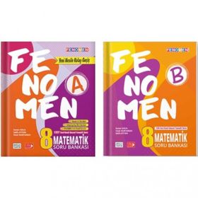 Gama Yayınları - 8. Sınıf Fenomen Matematik Soru Bankası Seti A + B