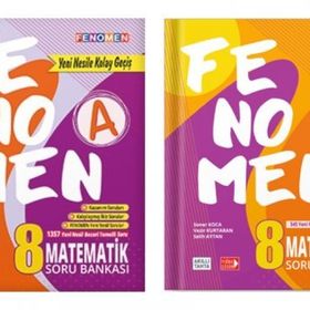 Gama Yayınları - 8. Sınıf Fenomen Matematik Soru Bankası Seti A + B