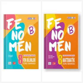 Gama Yayınları - 8. Sınıf Fenomen Sayısal Set Fen Bilimleri B + Matematik B
