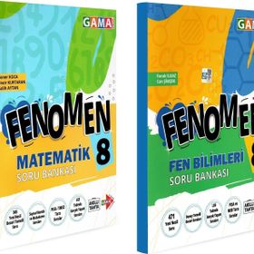 Gama Yayınları 8.Sınıf LGS Fenomen Matematik Soru Bankası