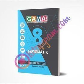 Gama Yayınları 8. Sınıf Matematik Tekrar Testleri