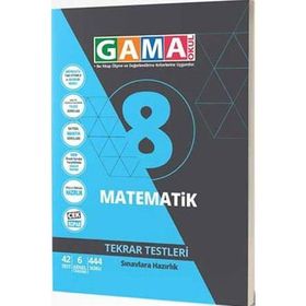 Gama Yayınları 8. Sınıf Matematik Tekrar Testleri