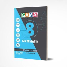 Gama Yayınları 8. Sınıf Matematik Tekrar Testleri