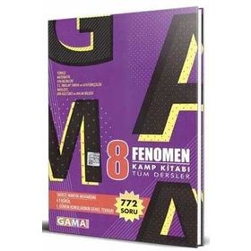 Gama Yayınları 8. Sınıf Tüm Dersler Fenomen Kamp Kitabı