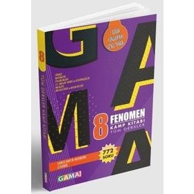 Gama Yayınları 8. Sınıf Tüm Dersler Fenomen Kamp Kitabı