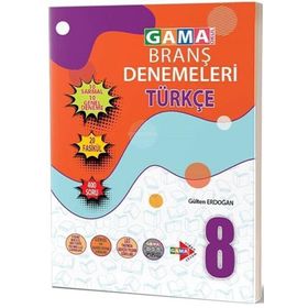 Gama Yayınları 8. Sınıf Türkçe Denemeleri