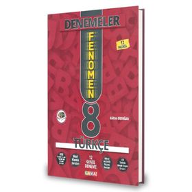 Gama Yayınları 8. Sınıf Türkçe Fenomen 12 Genel Deneme
