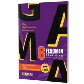 Gama Yayınları Fenomen 8.Sınıf 1.Dönem Kamp Tüm Dersler Soru Bankası