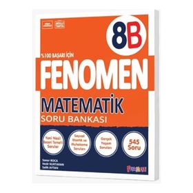 Gama Yayınları Gama Fenomen 8. Sınıf Matematik ( A)-Türkçe Soru Bankası Seti