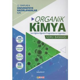 Gama Yayınları Organik Kimya Soru Bankası