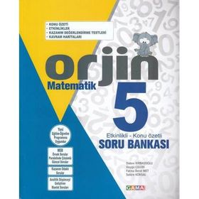 Gama Yayınları Orjin 5.Sınıf Matematik Etkinlikli Konu Özetli Soru Bankası