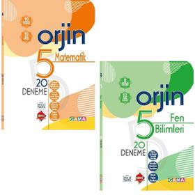 Gama Yayınları Orjin 5.Sınıf Matematik Etkinlikli Konu Özetli Soru Bankası