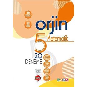 Gama Yayınları Orjin 5.Sınıf Matematik Etkinlikli Konu Özetli Soru Bankası