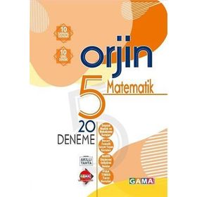 Gama Yayınları Orjin 5.Sınıf Matematik Etkinlikli Konu Özetli Soru Bankası