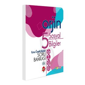 Gama Yayınları Orjin 5.Sınıf Sosyal Bilgiler Etkinlikli Konu Özetli Soru Bankası