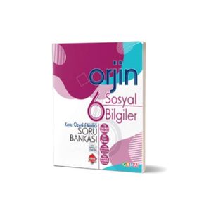 Gama Yayınları Orjin 6.Sınıf Sosyal Bilgiler Etkinlikli Konu Özetli Soru Bankası