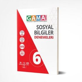 Gama Yayınları Orjin 6.Sınıf Sosyal Bilgiler Etkinlikli Konu Özetli Soru Bankası