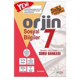 Gama Yayınları Orjin 7.Sınıf Sosyal Bilgiler Konu Özetli Soru Bankası