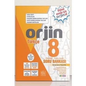 Gama Yayınları Orjin 8.sınıf Türkçe Etkinlikli Konu Özetli Soru Bankası