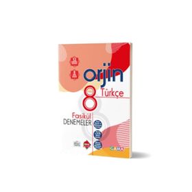 Gama Yayınları Orjin 8 Türkçe Fasikül Denemeler
