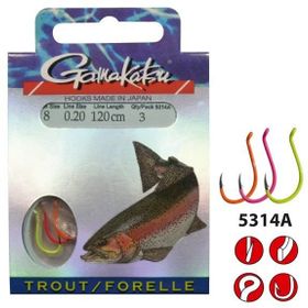 Gamakatsu LS 5314A Serisi 3'lü 6 Olta İğnesi
