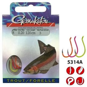 Gamakatsu LS 5314A Serisi 3'lü 6 Olta İğnesi