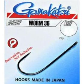 Gamakatsu Worm 36 6'lı 6 Olta İğnesi