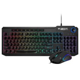 Gamdias ARES-P2 Lite USB İngilizce RGB Gaming Kablolu Klavye ve Mouse Seti