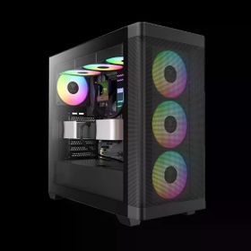 Gamdias Athena M3 750W 80+ Bronze Tempered Glass Type-C Mesh Ön Panel ARGB ATX Gaming Kasa
