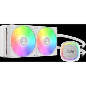 Gamdias Aura GL240 V2 WH White Edition 240 mm RGB 2 Fanlı CPU Sıvı Soğutma