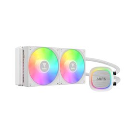 Gamdias Aura GL240 V2 WH White Edition 240 mm RGB 2 Fanlı CPU Sıvı Soğutma