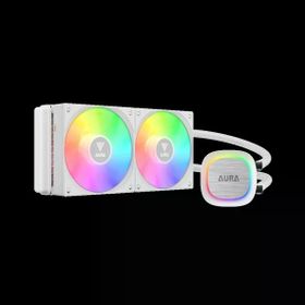 Gamdias Aura GL240 V2 WH White Edition 240 mm RGB 2 Fanlı CPU Sıvı Soğutma