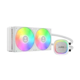 Gamdias Aura GL240 V2 WH White Edition 240 mm RGB 2 Fanlı CPU Sıvı Soğutma