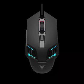 Gamdias Aura GS4 Çok Renkli Aydınlatma USB Kablolu 6 Tuşlu 3.600 DPI Siyah Gaming Mouse