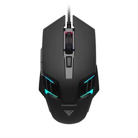 Gamdias Aura GS4 Çok Renkli Aydınlatma USB Kablolu 6 Tuşlu 3.600 DPI Siyah Gaming Mouse