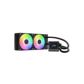 Gamdias Chione E4-240 240 mm ARGB 2 Fanlı Dijital Ekran CPU Sıvı Soğutma