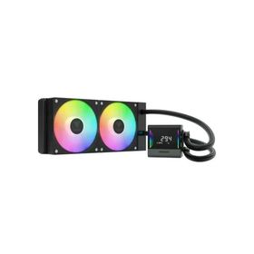 Gamdias Chione E4-240 240 mm ARGB 2 Fanlı Dijital Ekran CPU Sıvı Soğutma