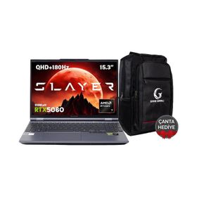 Game Garaj Slayer R7T2-5060 C3 Ryzen 7 255 32GB RAM 1TB SSD RTX 5060 FreeDOS 15.3 inç Gaming Laptop
