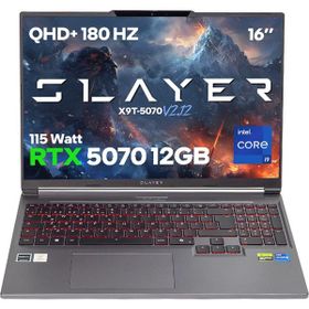 Game Garaj Slayer X9T-5070 V2.12 C3 i9-14900HX 64GB RAM 2TB SSD RTX 5070 FreeDOS 16 inç Oyun Bilgisayarı