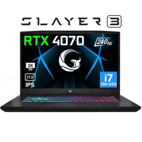 Game Garaj Slayer3 10XL-4070 C3 Intel Core i7-13700H 64GB RAM 1TB SSD 8GB RTX 4070 FreeDOS 17.3 inç Oyun Bilgisayarı