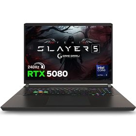 Game Garaj Slayer5 9XL-5080 C2 Ultra 9 275HX 32GB RAM 2TB SSD RTX 5080 FreeDOS 17 inç Oyun Bilgisayarı