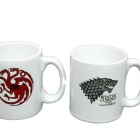 Game Of Thrones Beyaz Tasarımlı Seramik Kupa Bardak