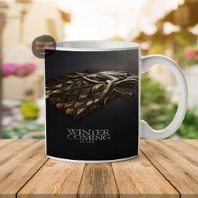 Game Of Thrones Winter İs Coming Porselen Kupa Bardak