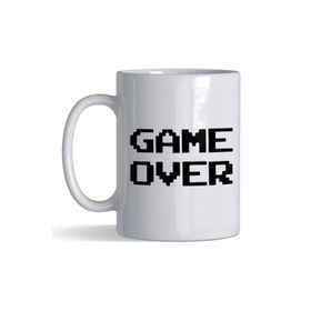 Game Over Porselen Kupa Bardak