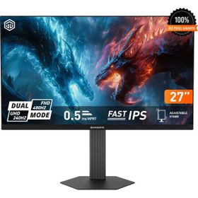 GameBooster Atlas Dual FU48 27 inç 480Hz 0.5ms IPS Pivot 4K Oyuncu Monitörü