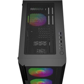 GameBooster Crux GB-E650B RGB Fanlı 650 W E-ATX Gaming Bilgisayar Kasası
